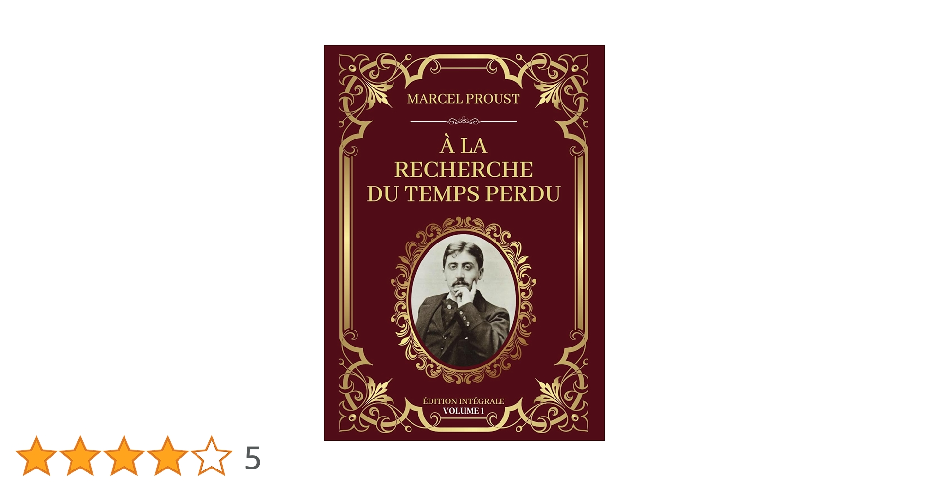 洋書 PROUST A La recherche du temps perdu 1-4 À la Recherche du Temps Perdu - Édition Intégrale Volume 1
